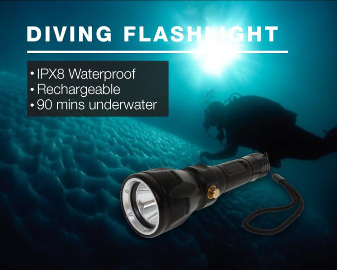 ใช้แบตเตอรี่ชาร์จแบตเตอรี่แบบพกพาได้ยาก 600 lumens led holding switch torchlight