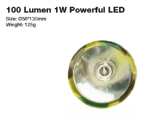 ปลั๊ก LED ขนาด 1 วัตต์ที่มีประโยชน์ในไฟฉายชาร์จไฟได้ระยะเวลาไฟ LED 10x11 ชั่วโมง