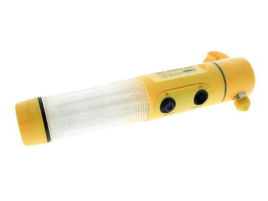 แบตเตอรี่ AA ไฟฉาย LED ฉุกเฉินสีเหลืองสำหรับไฟสัญญาณเตือนภัย