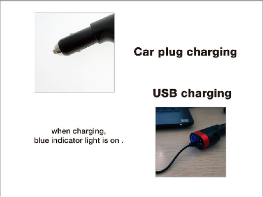 สวิตช์เปิด / ปิดเครื่องชาร์จไฟฉุกเฉินแบบ LED ชาร์จไฟชาร์จ 1 วัตต์