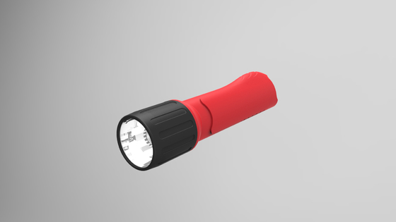 นักดับเพลิงไฟฉายปลอดภัยจากไฟ LED Super Bright Waterproof IPX7