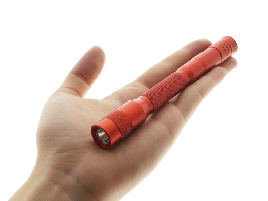 Super Power Cree ไฟฉาย LED Flashlight วัสดุอลูมิเนียม 2 * แบตเตอรี่ AAA
