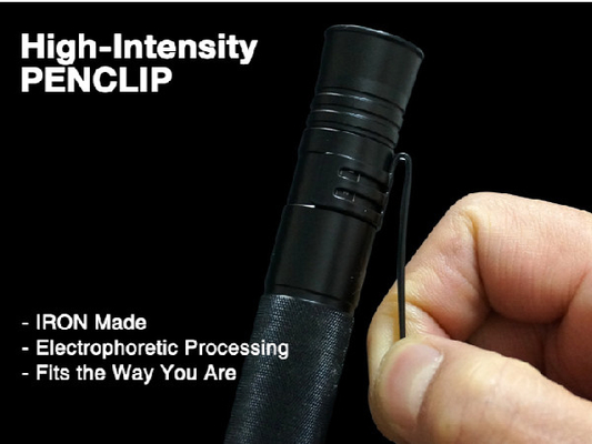 150 Lumens Stylus Led Flashlight, ความสว่างสูงนำ Pocket Pen Light