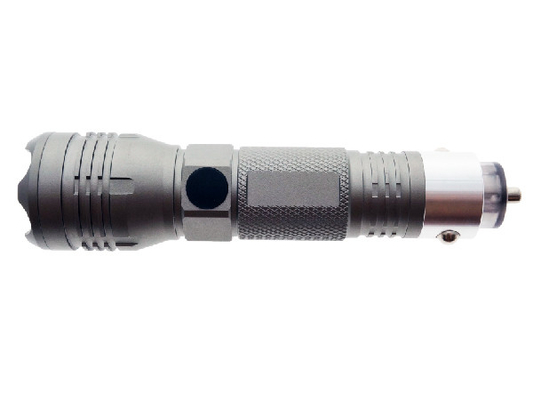 12V - ชาร์จไฟรถยนต์ 24V ไฟฉาย LED แบบชาร์จไฟวัสดุอลูมิเนียมอัลลอย