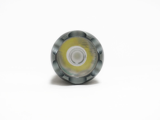 แดง / เงิน Starlite EDC ไฟฉาย LED ชนิดชาร์จไฟได้ปุ่มกด