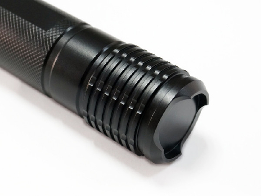 A6063 Atex Law Enforcement Flashlight Led Torch High Lumen Black Color