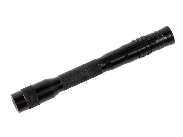ครัวเรือน 130 ลูเมน Led Flashlight มือขนาดความสว่างสูงด้วยคลิปปากกา